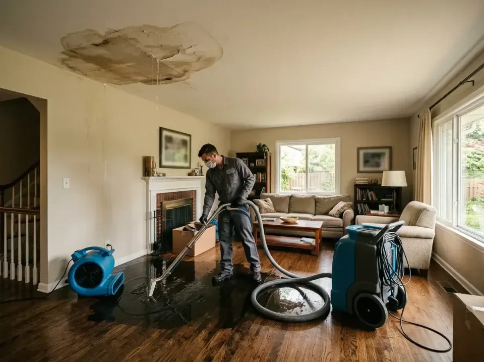 attic-pipe-burst-ceiling-drip-008 — frequently asked questions, Water Damage Restoration & Carpet Care in Midland, WA